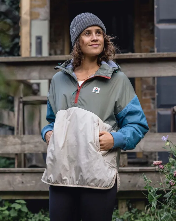 Passenger Jackets Women Moonlight Recycled Insulated Smock Dusty Olive Dusty Olive
