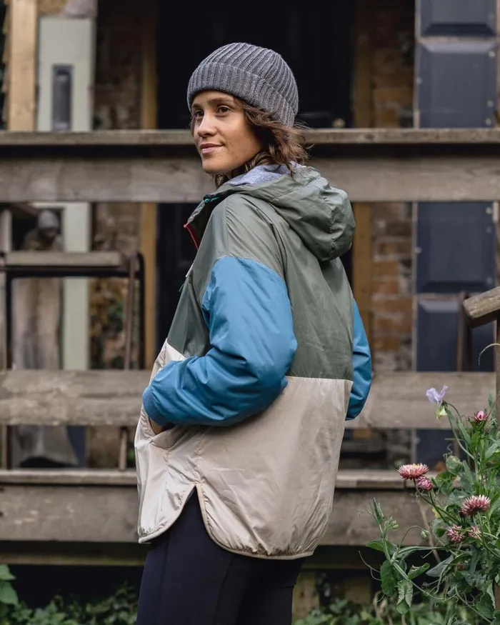 Passenger Jackets Women Moonlight Recycled Insulated Smock Dusty Olive Dusty Olive