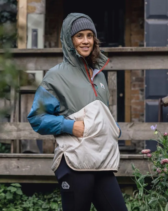 Passenger Jackets Women Moonlight Recycled Insulated Smock Dusty Olive Dusty Olive