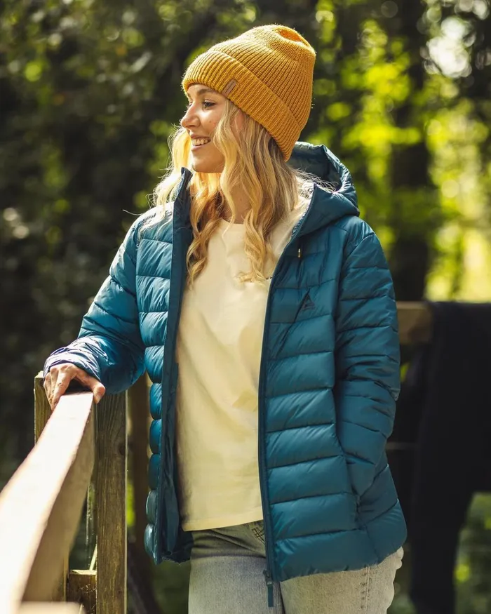 Passenger Jackets Women Pow Recycled Insulated Jacket Blue Steel Blue Steel