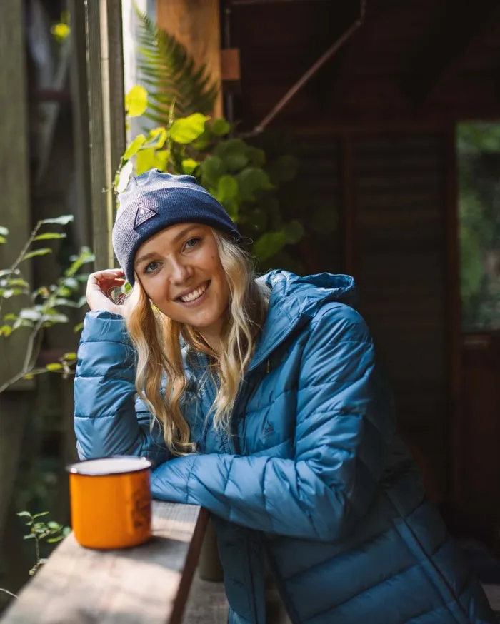 Passenger Jackets Women Pow Recycled Insulated Jacket Blue Steel Blue Steel