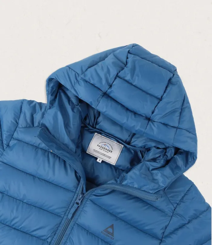 Passenger Jackets Women Pow Recycled Insulated Jacket Blue Steel Blue Steel