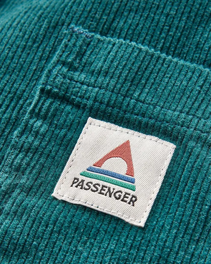 Passenger Tops Men Backcountry Cord Shirt Storm Green Storm Green