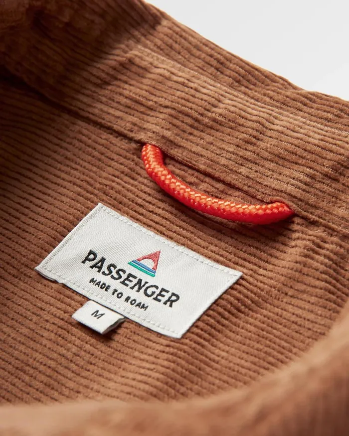 Passenger Tops Men Backcountry Cord Shirt Toffee Toffee