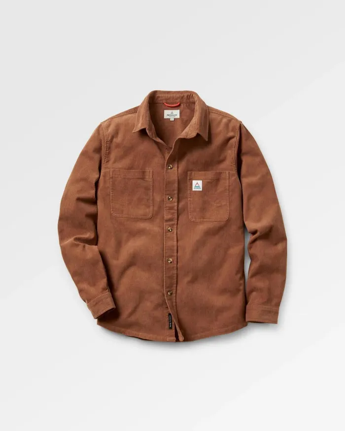 Passenger Tops Men Backcountry Cord Shirt Toffee Toffee