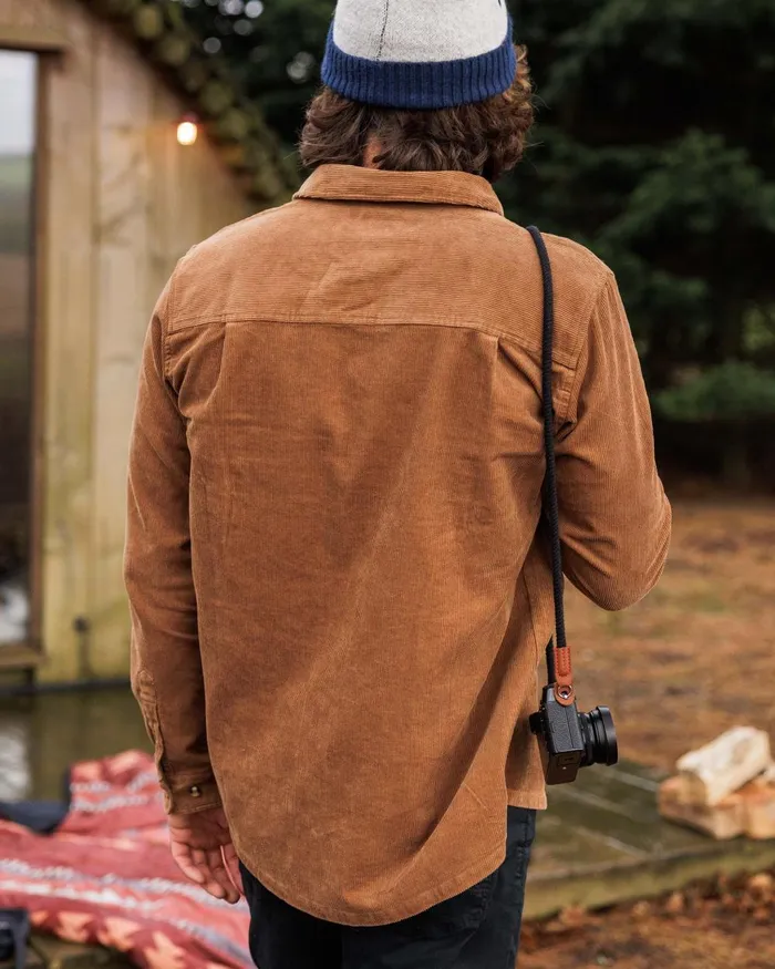 Passenger Tops Men Backcountry Cord Shirt Toffee Toffee