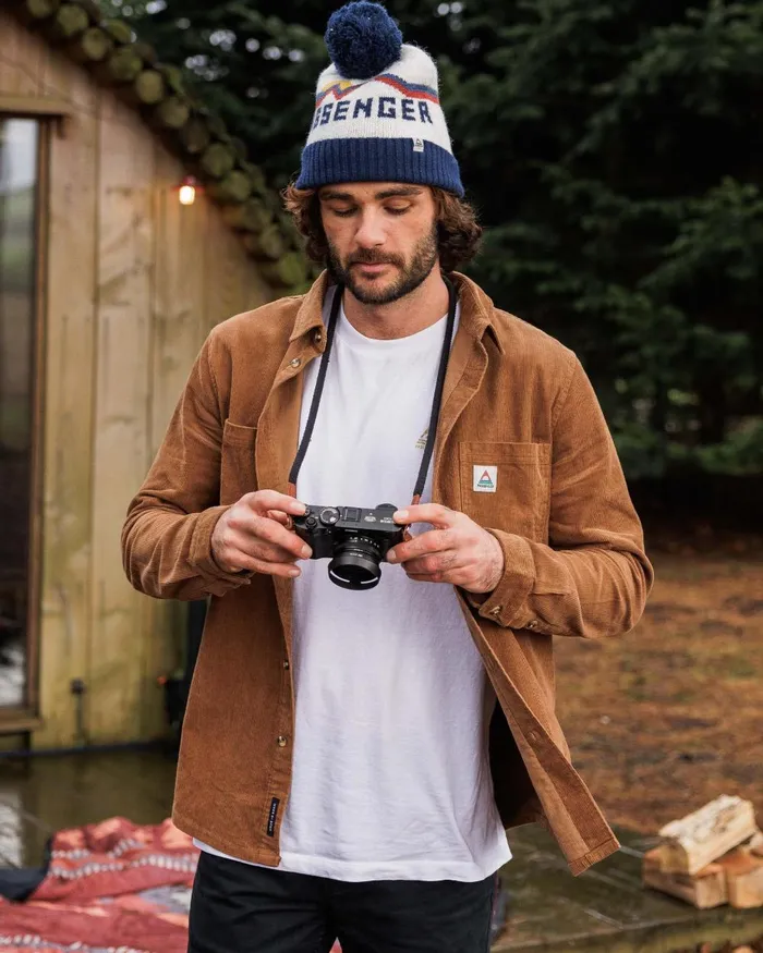 Passenger Tops Men Backcountry Cord Shirt Toffee Toffee