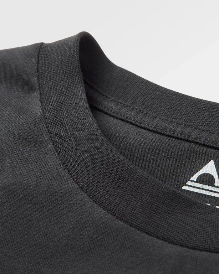 Passenger Tops Men Better Outside Organic Relaxed Fit TShirt Black Black