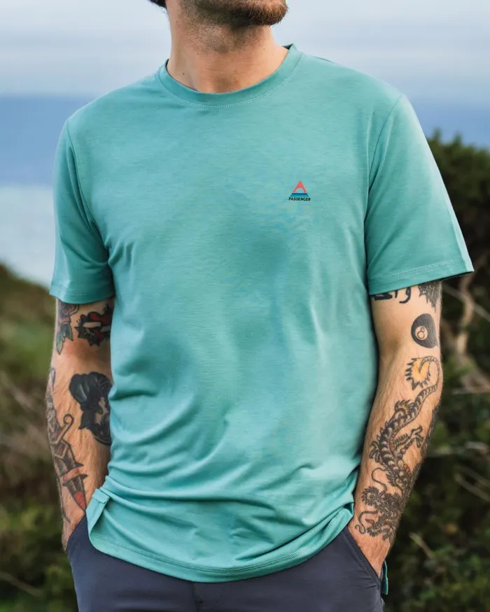Passenger Tops Men Classic Active Recycled TShirt Shallow Waters Shallow Waters