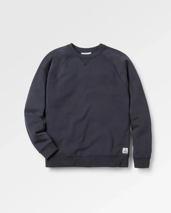 Passenger Tops Men Heritage Recycled Cotton Sweatshirt Black Black