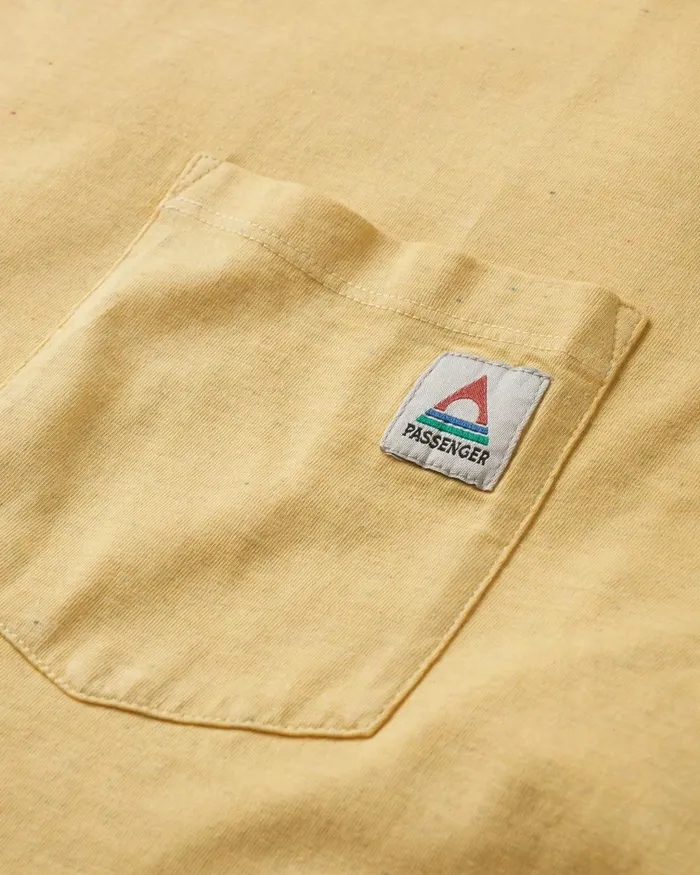 Passenger Tops Men Heritage Recycled Relaxed Fit TShirt Jojoba Jojoba