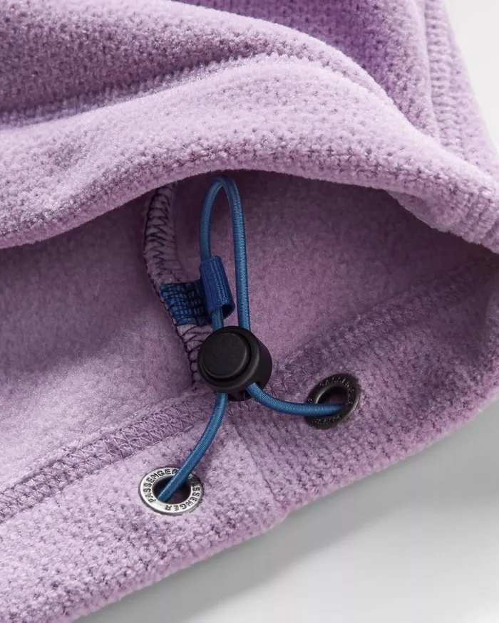 Passenger Tops Men Highland Recycled Polartec Fleece Lilac Deep Navy Lilac Deep Navy