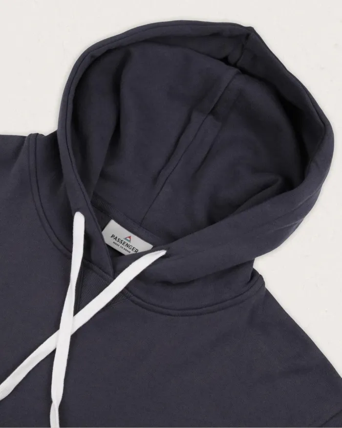 Passenger Tops Men Made To Roam Recycled Hoodie Faded Black Faded Black