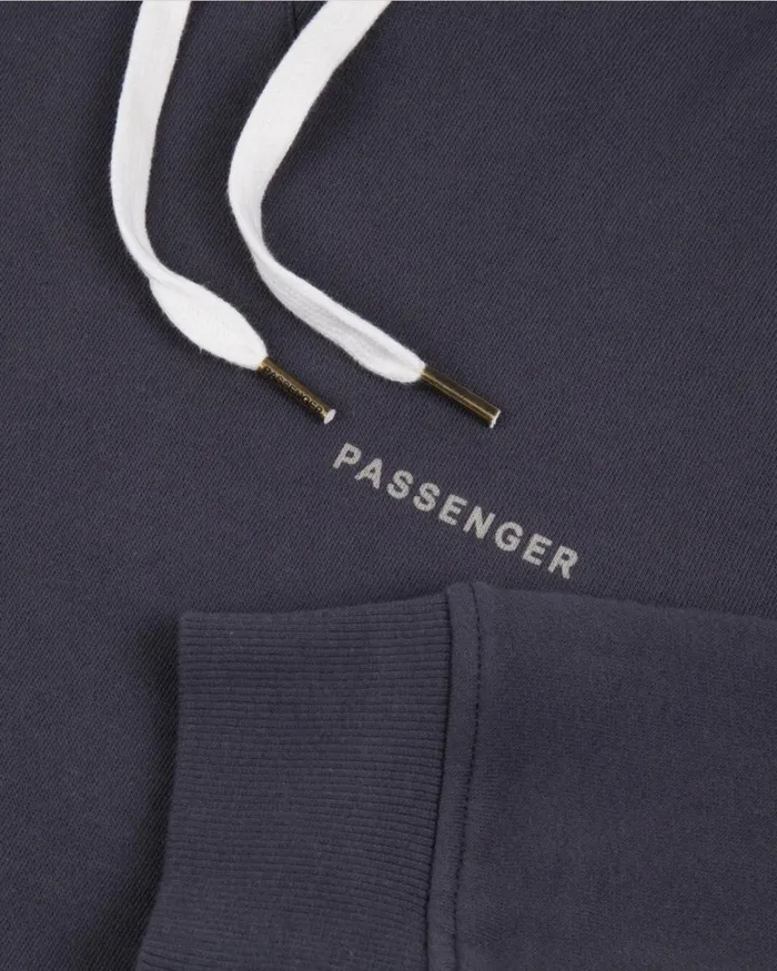 Passenger Tops Men Made To Roam Recycled Hoodie Faded Black Faded Black