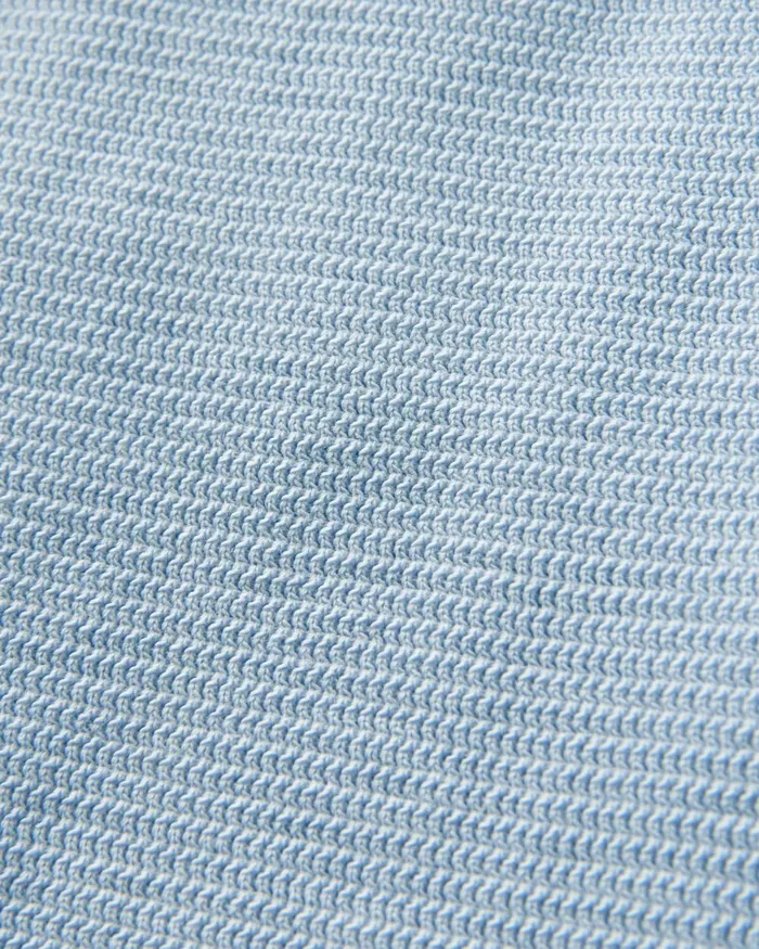Passenger Tops Men Stream Button Up Henley Pale Blue Pale Blue