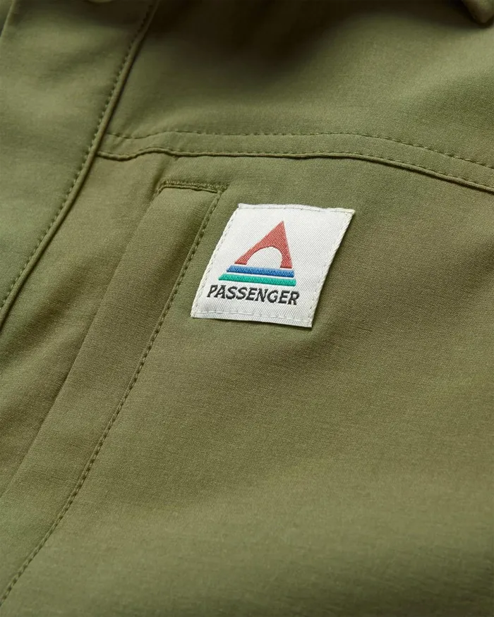 Passenger Tops Men Traveller Stretch Shirt Khaki Khaki