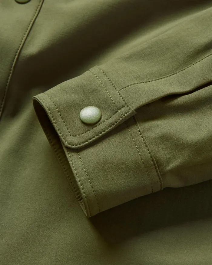 Passenger Tops Men Traveller Stretch Shirt Khaki Khaki