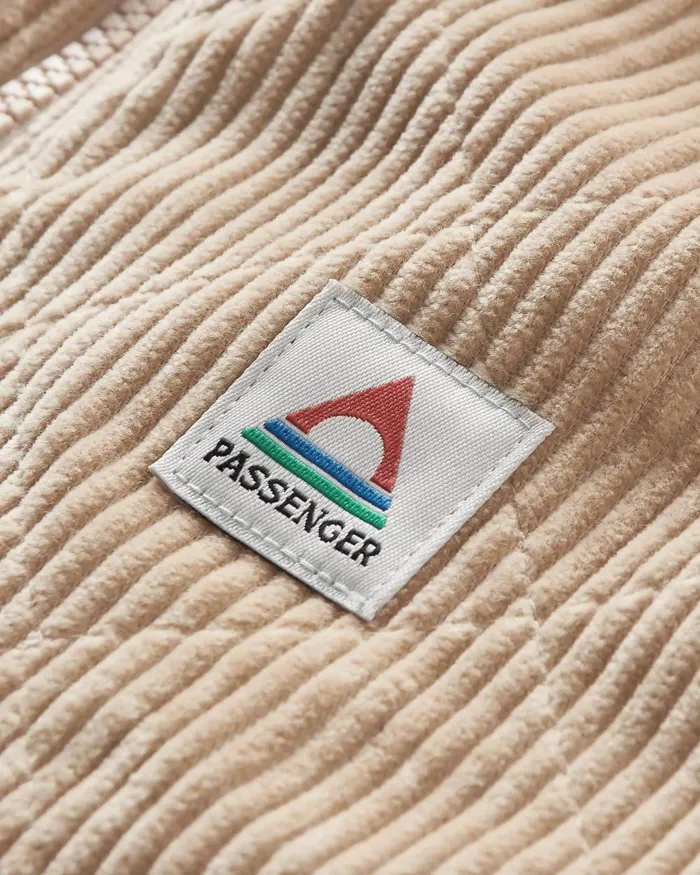 Passenger Tops Women Awaken Recycled DeepPile Sherpa Fleece Biscuit Biscuit