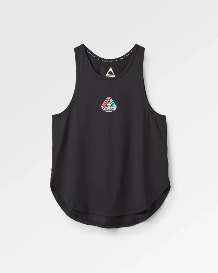 Passenger Tops Women Breezy Recycled Active Vest Black Black