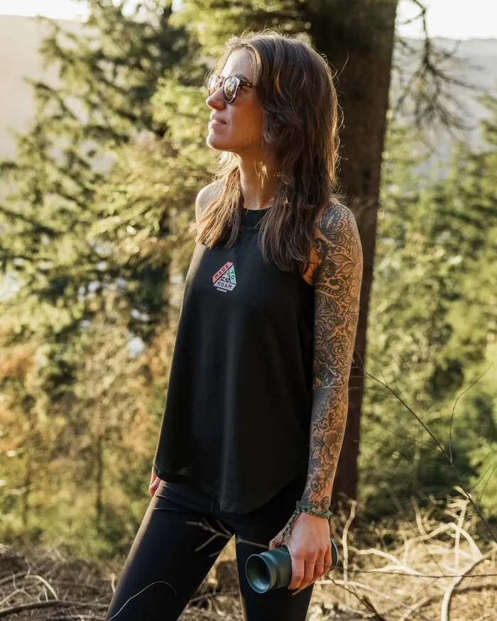 Passenger Tops Women Breezy Recycled Active Vest Black Black