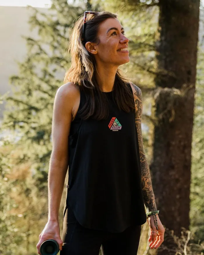 Passenger Tops Women Breezy Recycled Active Vest Black Black