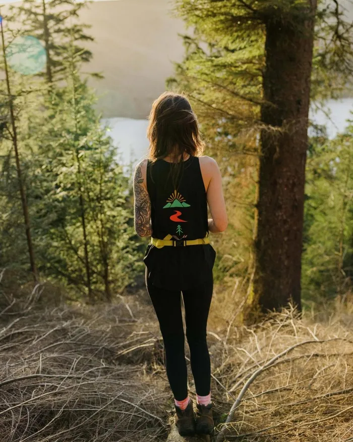 Passenger Tops Women Breezy Recycled Active Vest Black Black