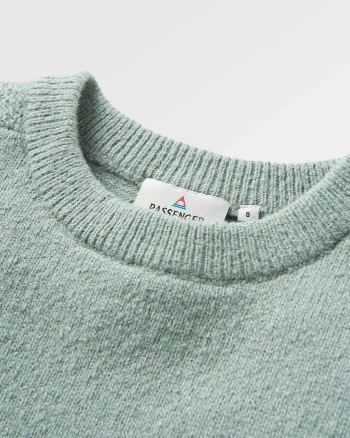 Passenger Tops Women Cove Recycled Knitted Jumper Pistachio Pistachio