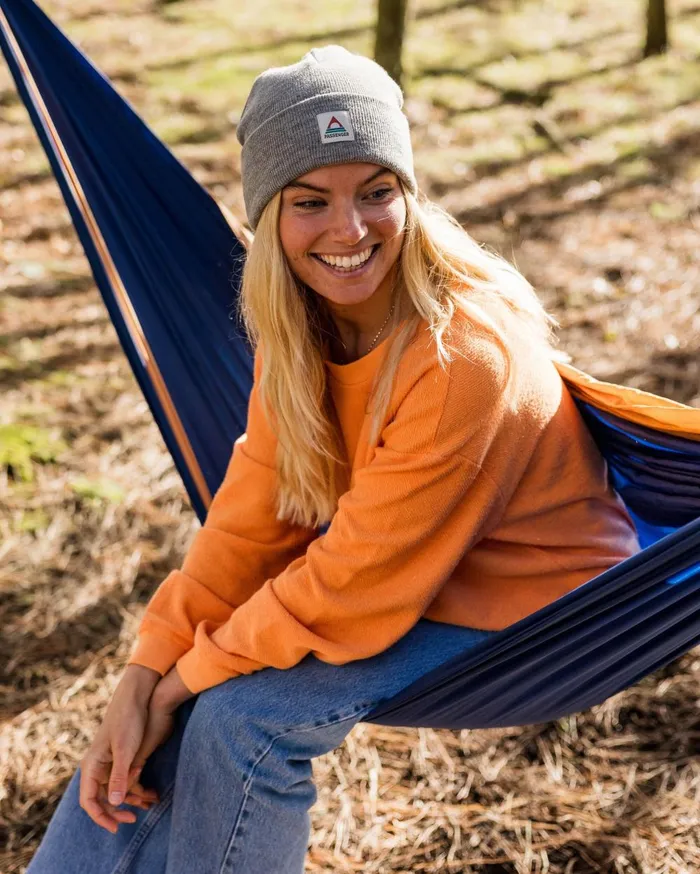 Passenger Tops Women Fauna Organic Cotton Textured Sweatshirt Apricot Apricot
