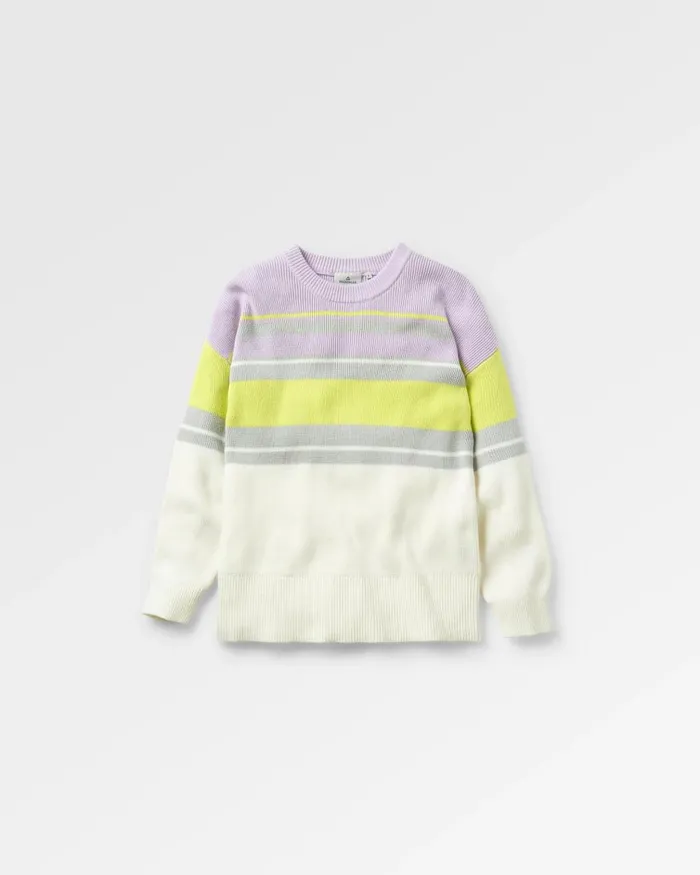 Passenger Tops Women Grasslands Oversized Organic Cotton Knitted Jumper Lilac Mist Lilac Mist Passenger Tops Women Grasslands Oversized Organic Cotton Knitted Jumper Lilac Mist Lilac Mist