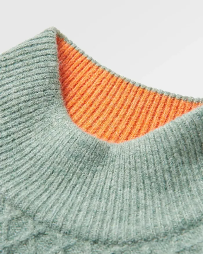 Passenger Tops Women Hinterland Recycled Knitted Jumper Pistachio Pistachio