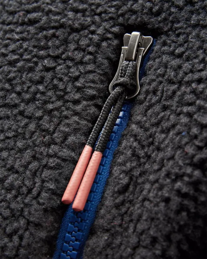 Passenger Tops Women Home 20 12 Zip Recycled Sherpa Fleece Black Black