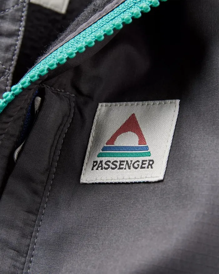 Passenger Tops Women Home 20 12 Zip Recycled Sherpa Fleece Black Black