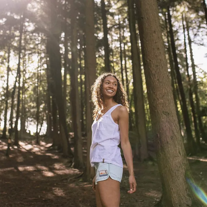 Passenger Tops Women Rivergate Recycled Cotton Top White White