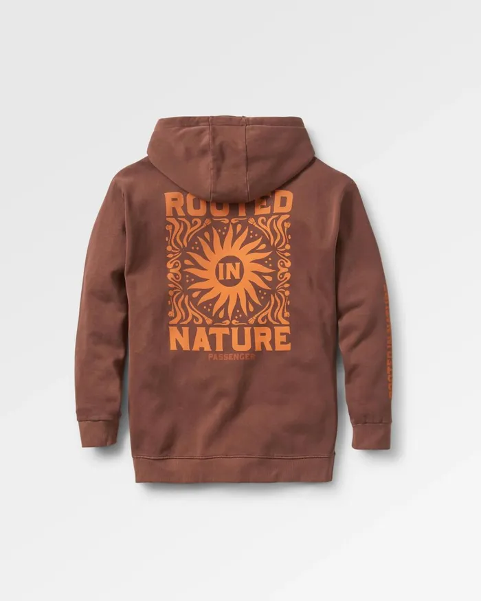 Passenger Tops Women Rooted In Nature Hoodie Chestnut Chestnut