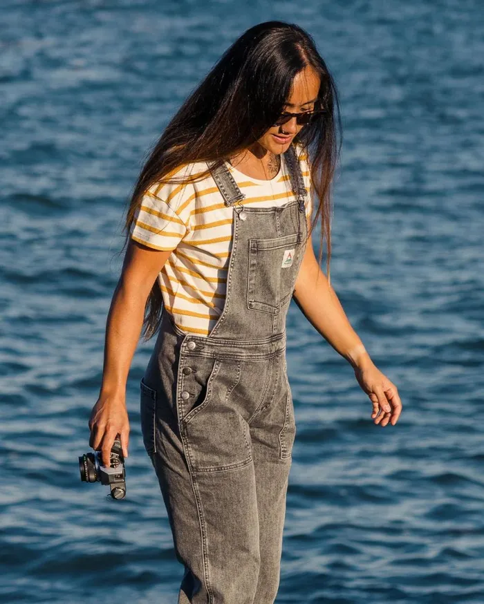 Passenger Tops Women Skye Stripe TShirt Honey Honey