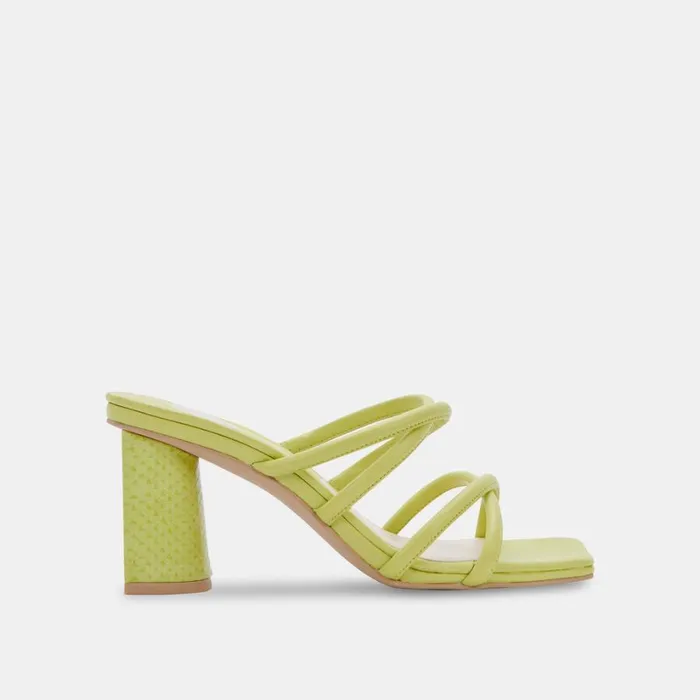 Patsi Heels Light Green Leather Women Dolce Vita Heels