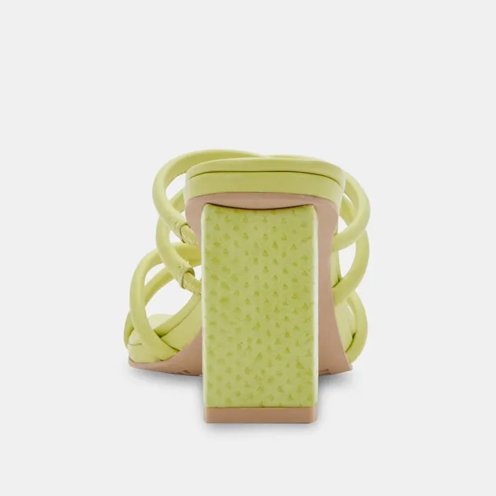 Patsi Heels Light Green Leather Women Dolce Vita Heels