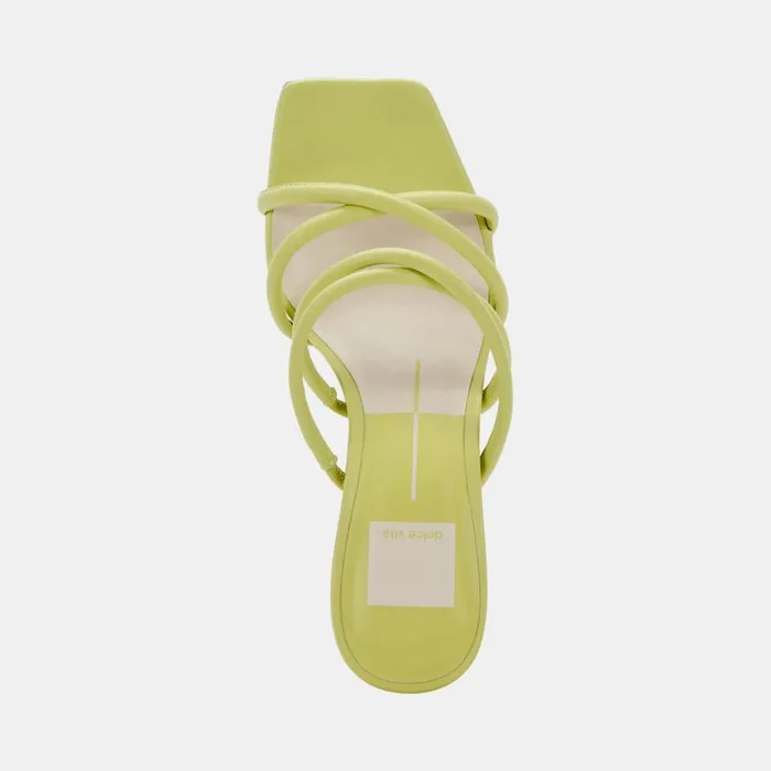 Patsi Heels Light Green Leather Women Dolce Vita Heels