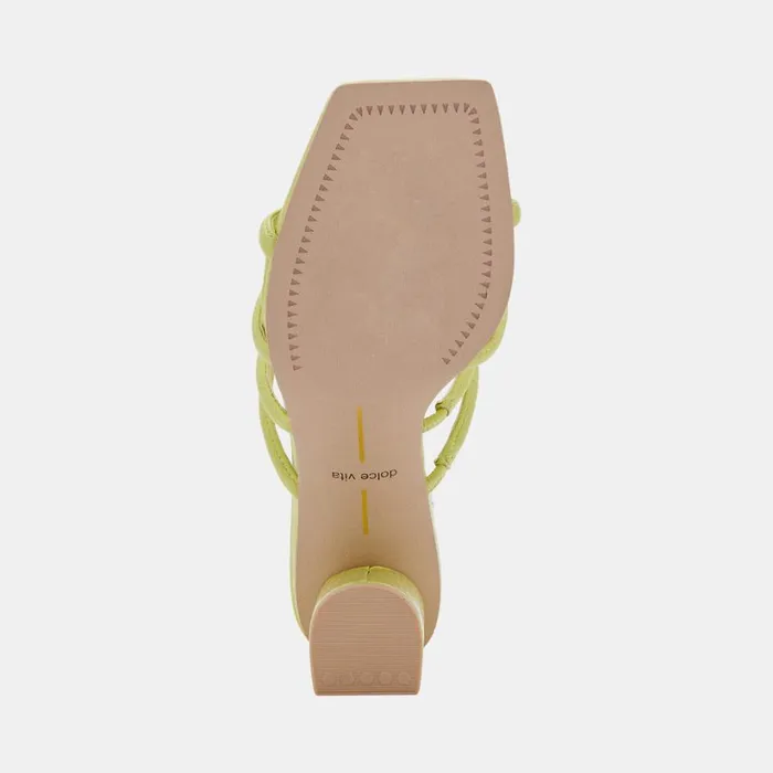 Patsi Heels Light Green Leather Women Dolce Vita Heels