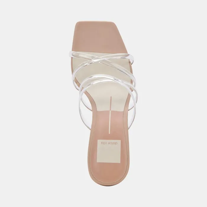 Patsi Wide Heels Crystal Vinyl Women Dolce Vita Heels