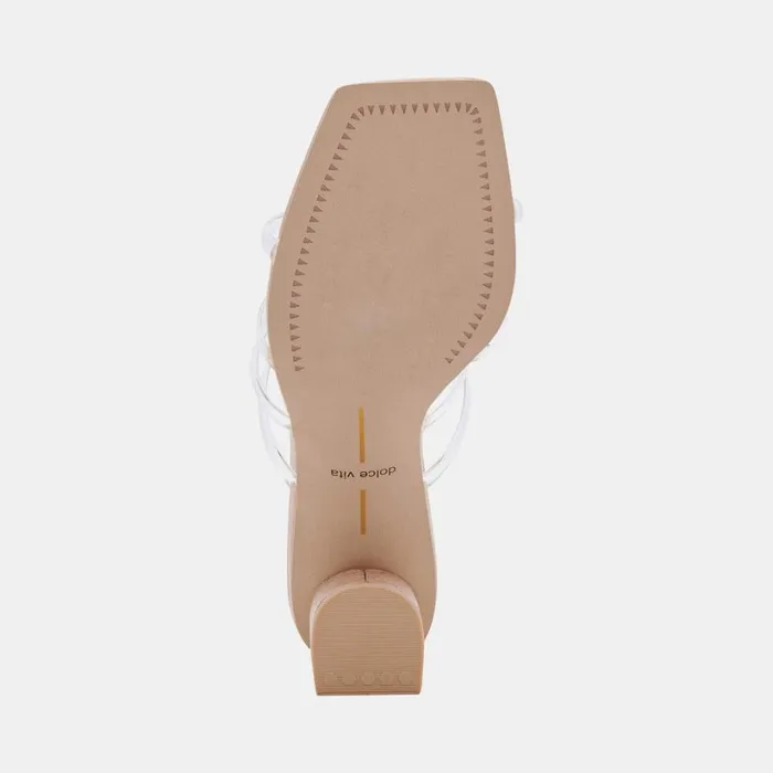 Patsi Wide Heels Crystal Vinyl Women Dolce Vita Heels