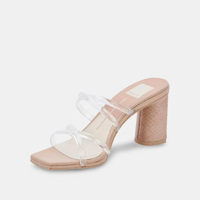 Patsi Wide Heels Crystal Vinyl Women Dolce Vita Heels