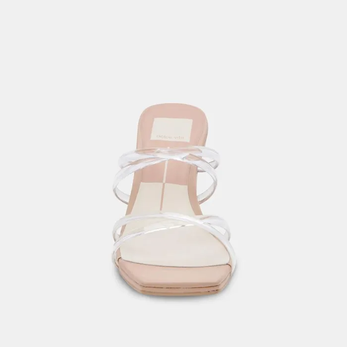 Patsi Wide Heels Crystal Vinyl Women Dolce Vita Heels
