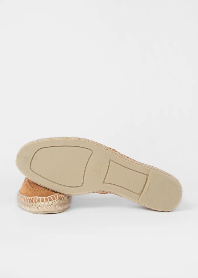 Paul Smith Loafers Mens Castaer X Paul Smith 8211 Tan Suede 039Paul039 Espadrilles Tan