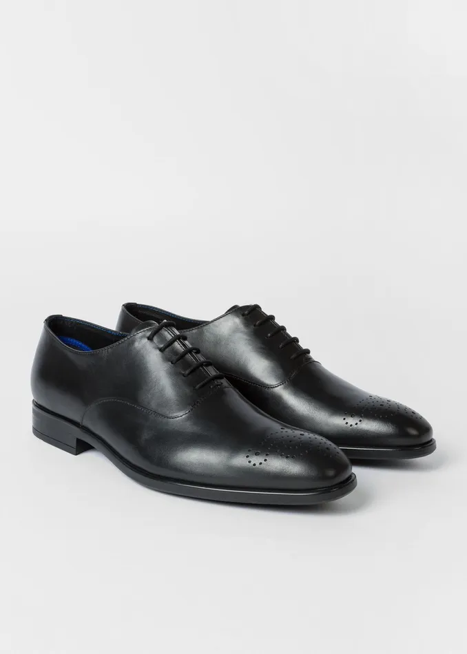 Paul Smith Oxford Shoes Mens Black Leather 039Guy039 Oxford Shoes Black