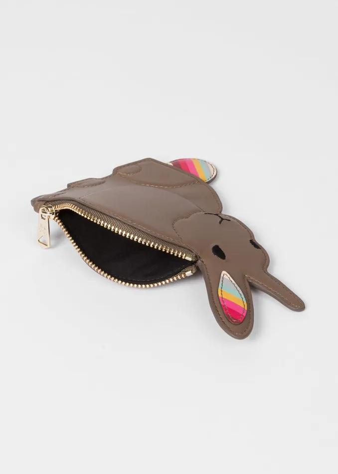 Paul Smith Purses Womens Rabbit039 Leather Purse Taupe
