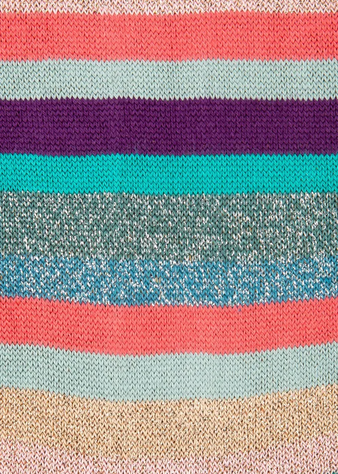 Paul Smith Socks Womens MultiColour Glitter 039Swirl Stripe039 Socks Multicolour