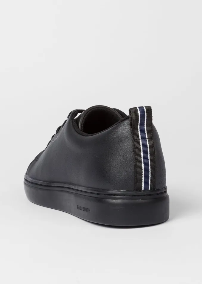 Paul Smith Trainers Mens Black Leather 039Lee039 Trainers Black
