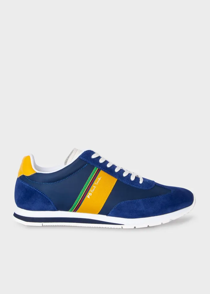Paul Smith Trainers Mens Blue 039Prince039 Trainers Blue