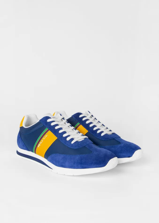 Paul Smith Trainers Mens Blue 039Prince039 Trainers Blue